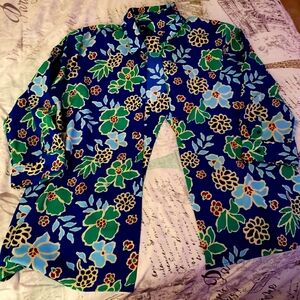 Open back Button Down Blouse